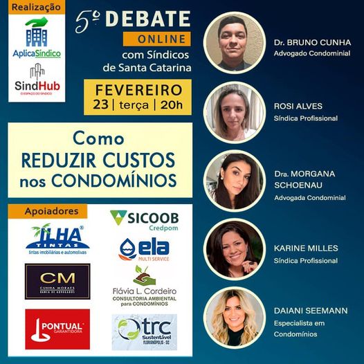 5º Debate com Síndicos de Santa Catarina
